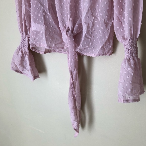 Tie Front Top - Picture 7 of 8